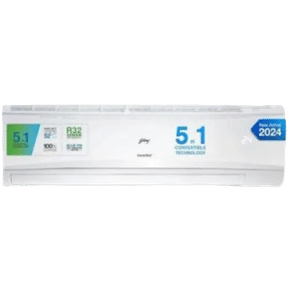 Godrej EI 17LINV5R32 WYR 1.4 Ton 5 Star Inverter Split AC