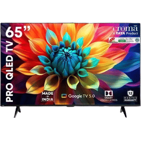Croma CREL065UGQ024650 65 inch (165 cm) QLED 4K
