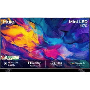 Haier M70 75M70UHMINI 75 inch (190 cm) Ultra HD 4K Smart Mini LED