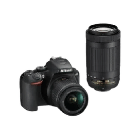 Nikon D3500 (AF-P DX 18-55mm f/3.5-f/5.6G VR and AF-P DX 70-300mm f/4.5-f/6.3G ED Dual Kit Lens) Digital SLR