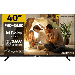 Realme TechLife 40FHDGQRDDRQ 40 inch (101 cm) Full HD Smart QLED