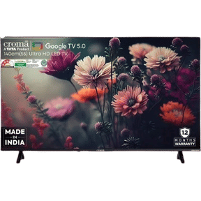 Croma CREL055UGL333850 55 inch (139 cm) LED 4K