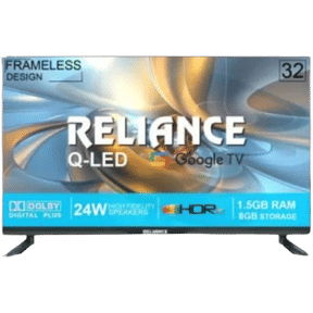 Reliance RW32GQ8676HD 32 inch (81 cm) QLED HD-Ready