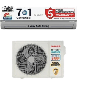 Sharp AH-SI17V3B-GCN 1.5 Ton 3 Star Inverter Split AC