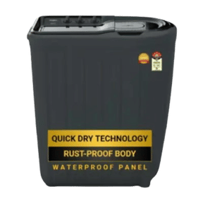 Whirlpool Magic Clean 70I Grey Dazzle 7 Kg Semi Automatic Top Load