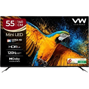 VW VW55MINIQ1 55 inch (139 cm) Ultra HD 4K Smart Mini LED