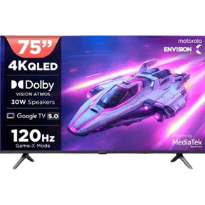 Motorola EnvisionX 75UHDGQMWSTQ 75 inch (190 cm) QLED 4K