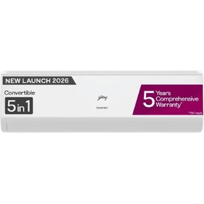 Godrej HIC 12J5TG 1 Ton 5 Star Inverter Split AC