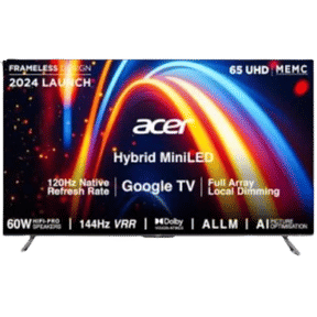 Acer M Series AR65UDMGR2885AT 65 inch (165 cm) QLED Mini LED 4K