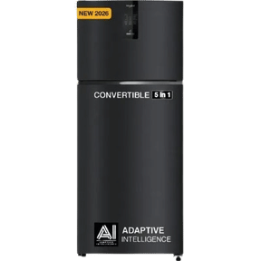 Whirlpool IF INV CNV 515 Gravity Black-Y 467 Ltr 2 Star Double Door