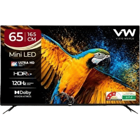 VW VW65MINIQ1 65 inch (165 cm) Ultra HD 4K Smart Mini LED
