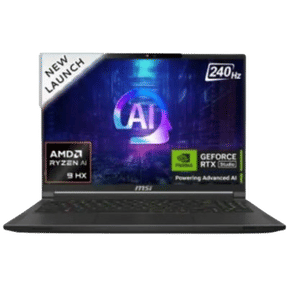 MSI Stealth A16 AI Plus A3HVFG-075IN (AMD Deca Core Ryzen 9/32 GB/1 TB SSD/Windows 11/8 GB)