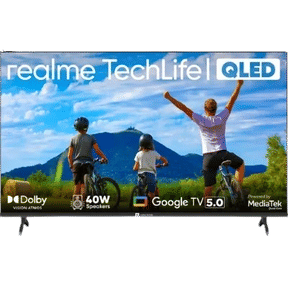 Realme TechLife 43UHDGQRVSAQ 43 inch (109 cm) QLED 4K