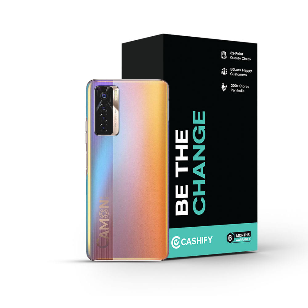 Refurbished Tecno Camon 17 Pro Arctic Down Back Box