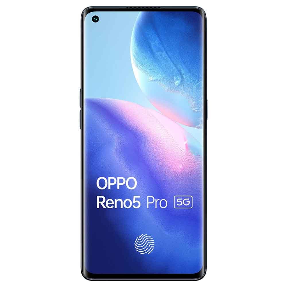 Refurbished OPPO Reno5 Pro 5G starry black front