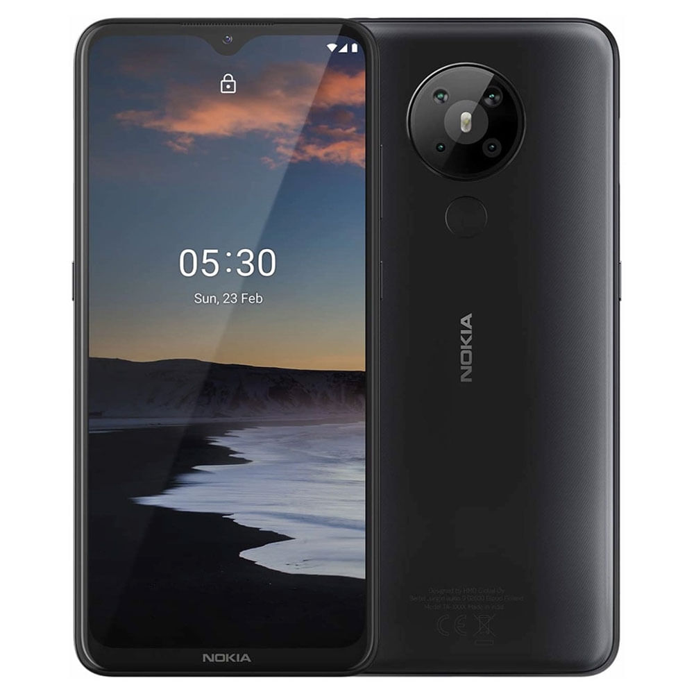 Refurbished Nokia 5.3 Charcoal Back