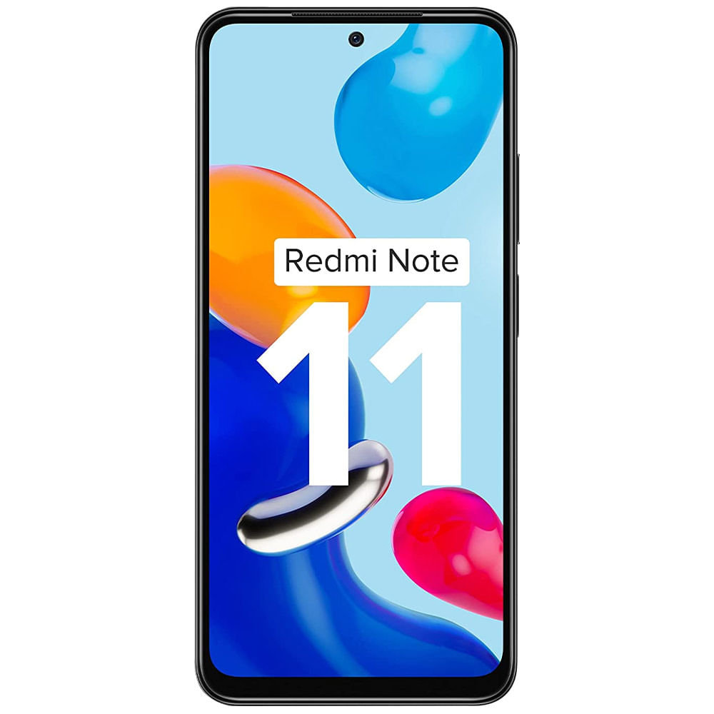 Refurbished Xiaomi Redmi Note 11 space black front