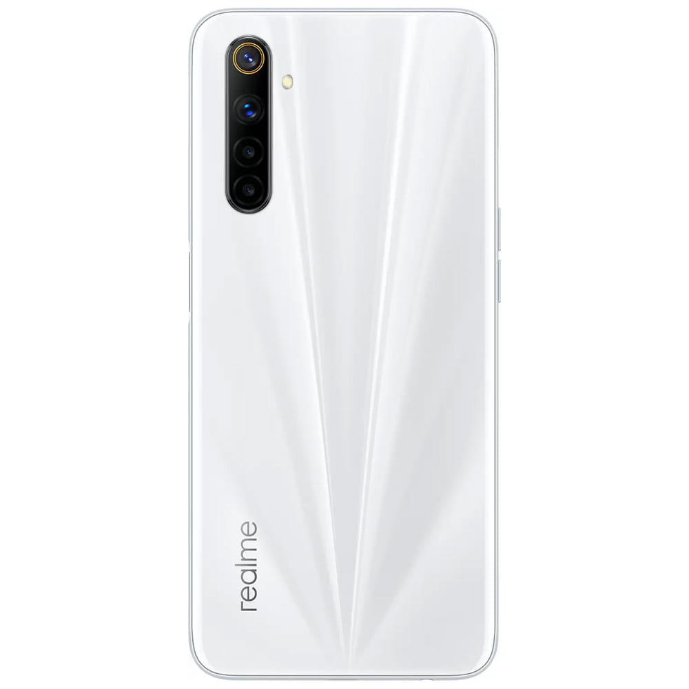 Refurbished Realme 6i Lunar White Back