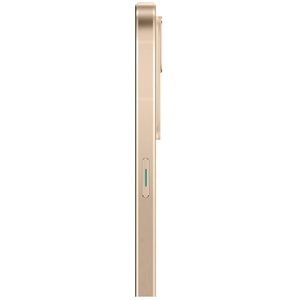 Refurbished OPPO Reno7 Pro 5G Gold Right Side