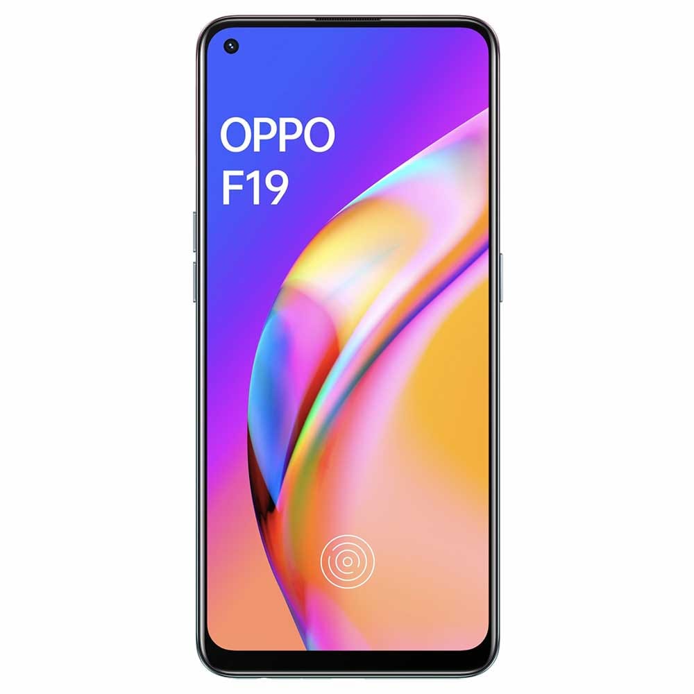 OPPO F19 - Refurbished_Space Silver_Front_49502
