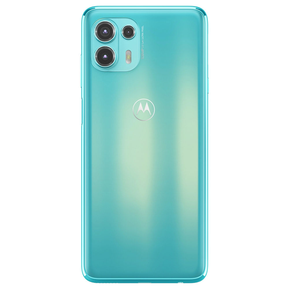 Refurbished Motorola Moto Edge 20 Fusion Cyber Teal Back