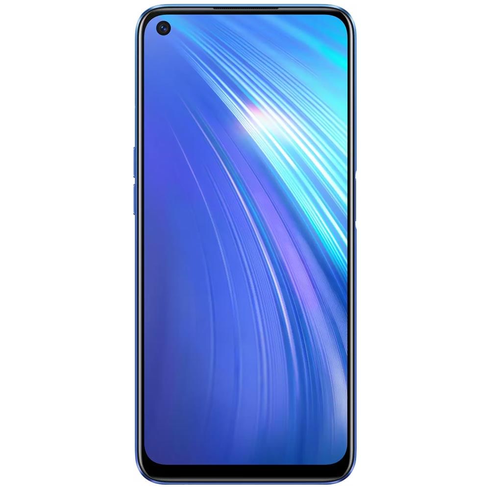Refurbished Realme 6 Comet Blue Front