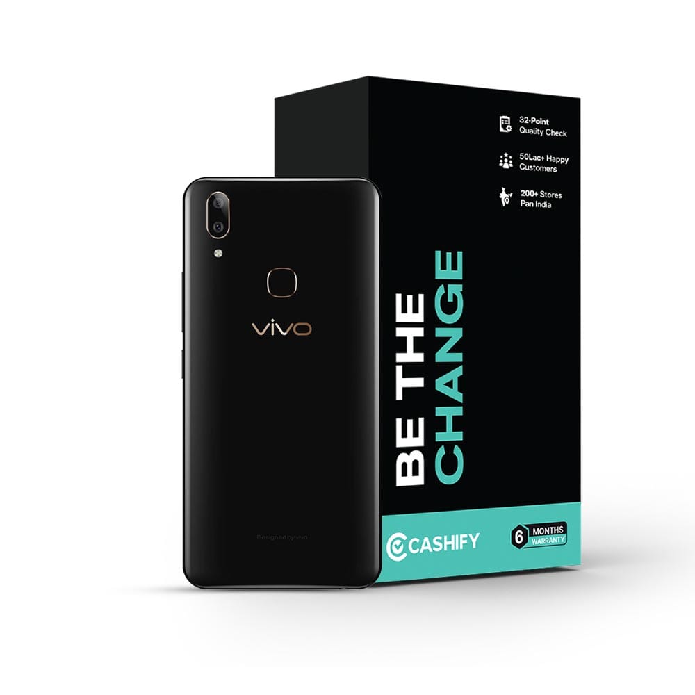 Refurbished Vivo V9 Pro Black Back Box
