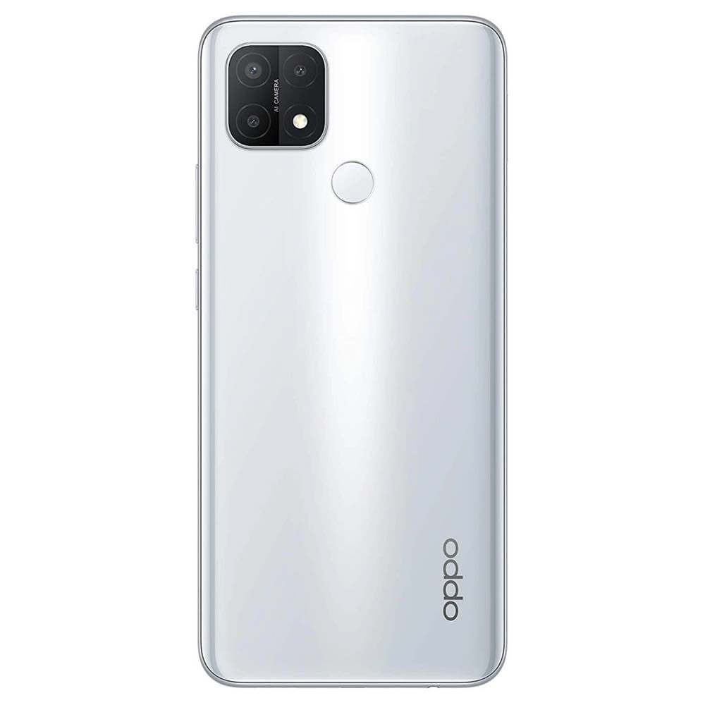 Refurbished OPPO A15s Fancy White Back
