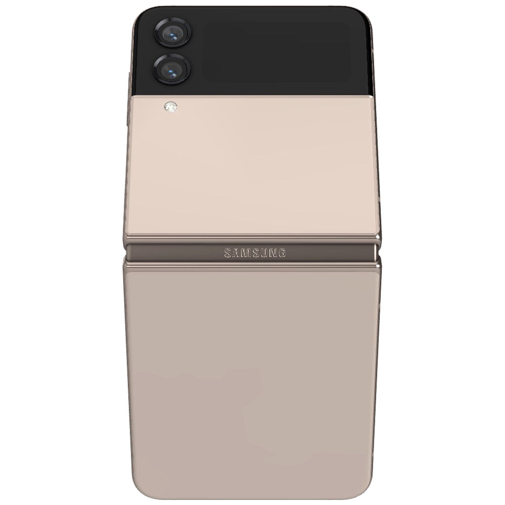 Samsung Galaxy Z Flip4 - Refurbished_Pink Gold_Back_56328