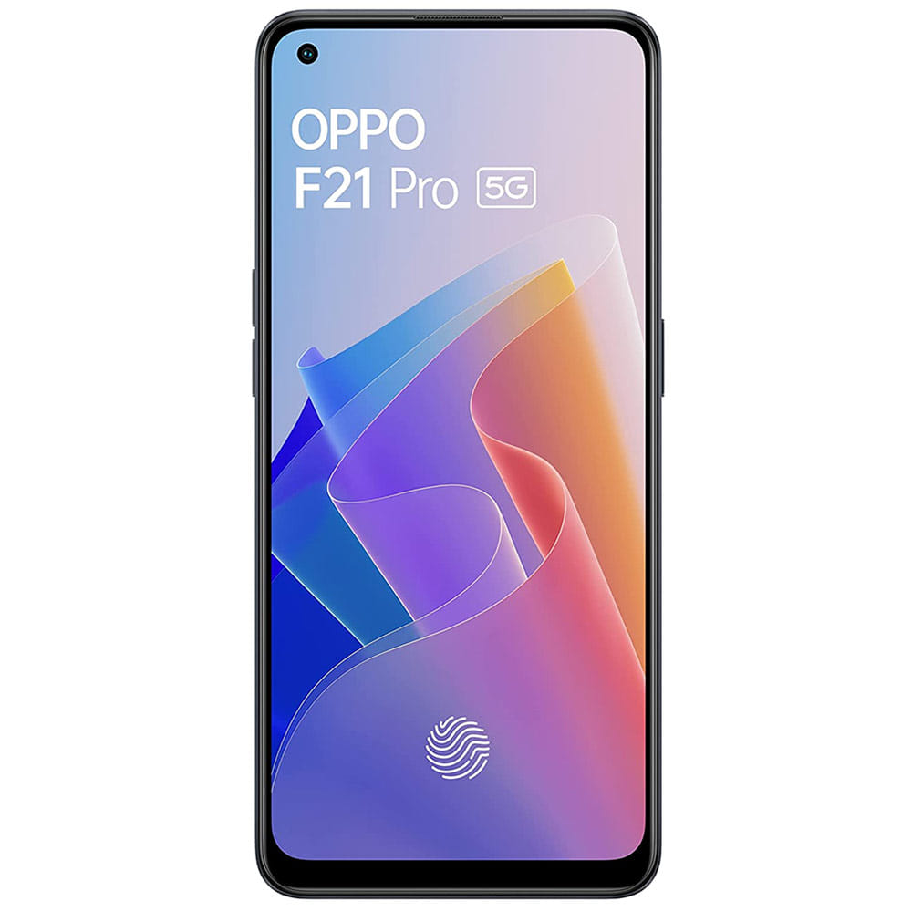 OPPO F21 Pro 5G - Refurbished_Cosmic Black_Front_52159