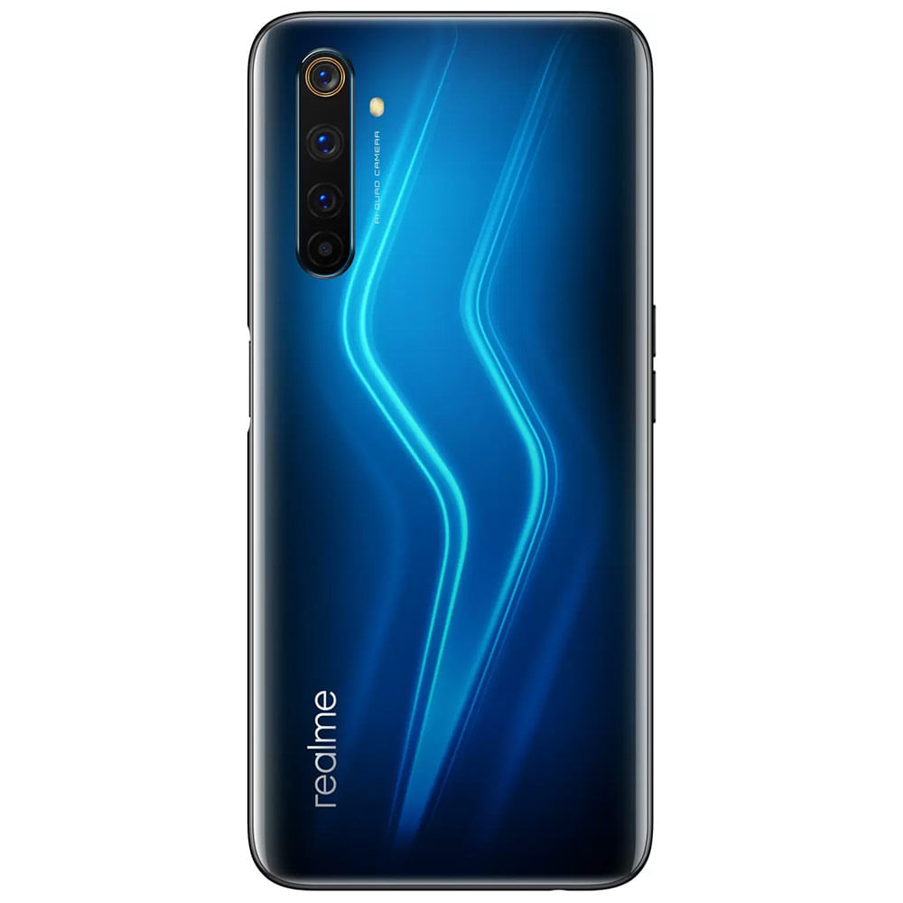 Refurbished Realme 6 Pro Lightning Blue Back
