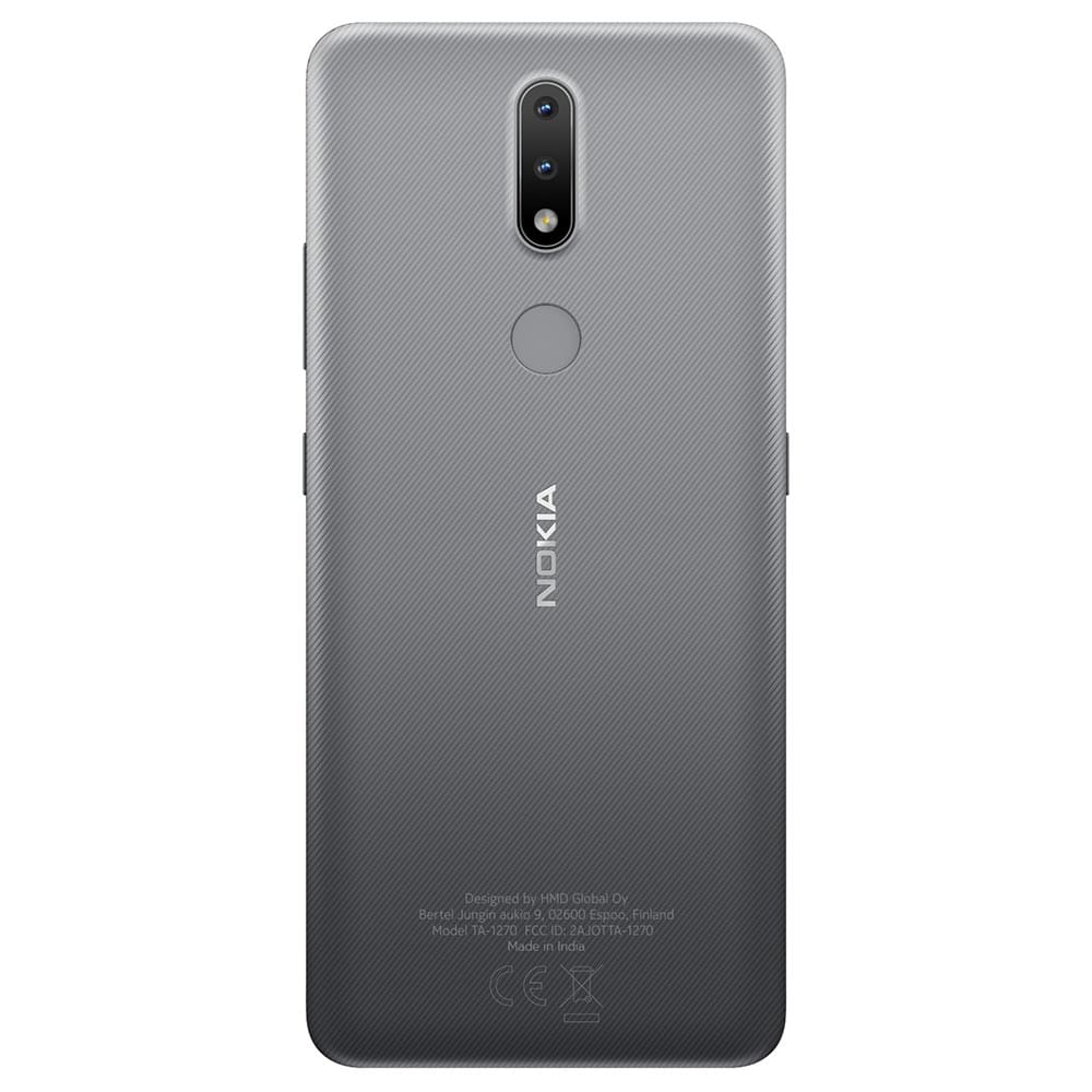 Refurbished Nokia 2.4 Charcoal Back