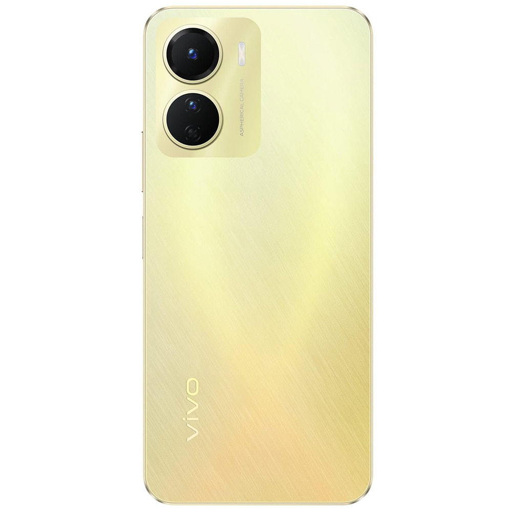 Refurbished Vivo Y16 Drizzling Gold back
