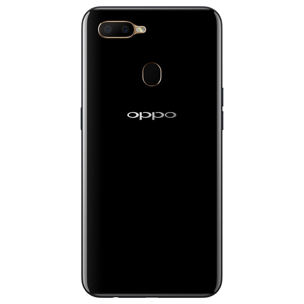 Refurbished OPPO A5s Black Back