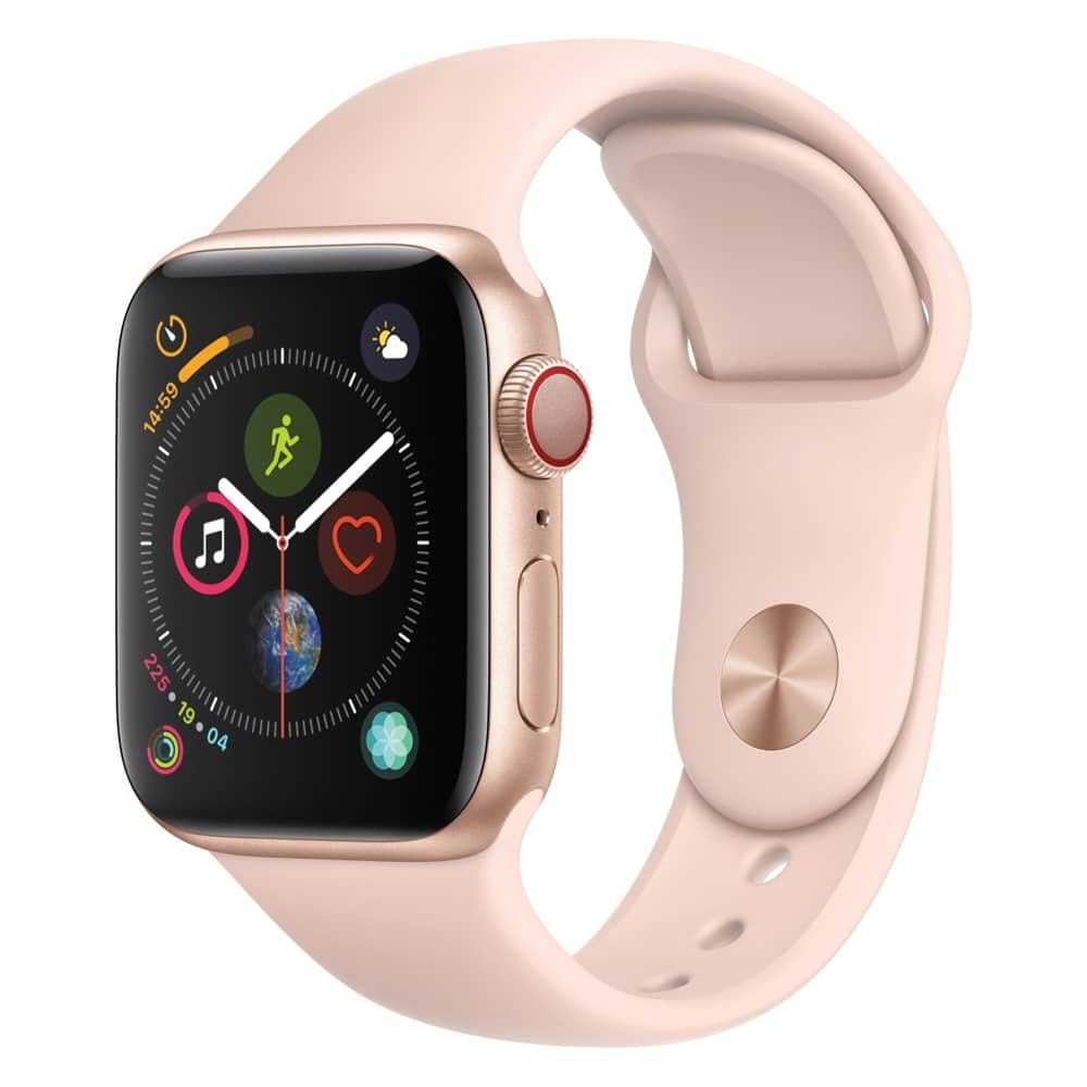 Apple Watch Series 4 (40mm, GPS+Cellular)- Refurbished Gold Aluminum