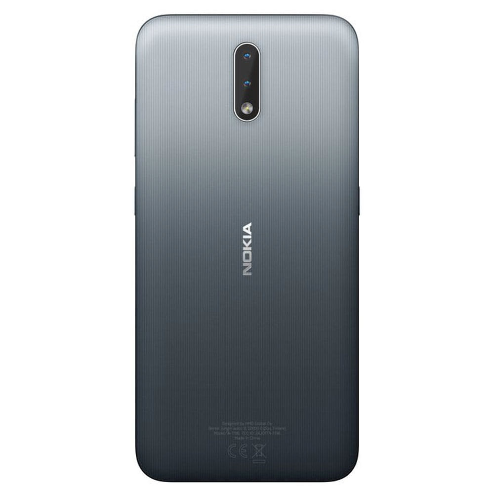Refurbished Nokia 2.3 Charcoal Back