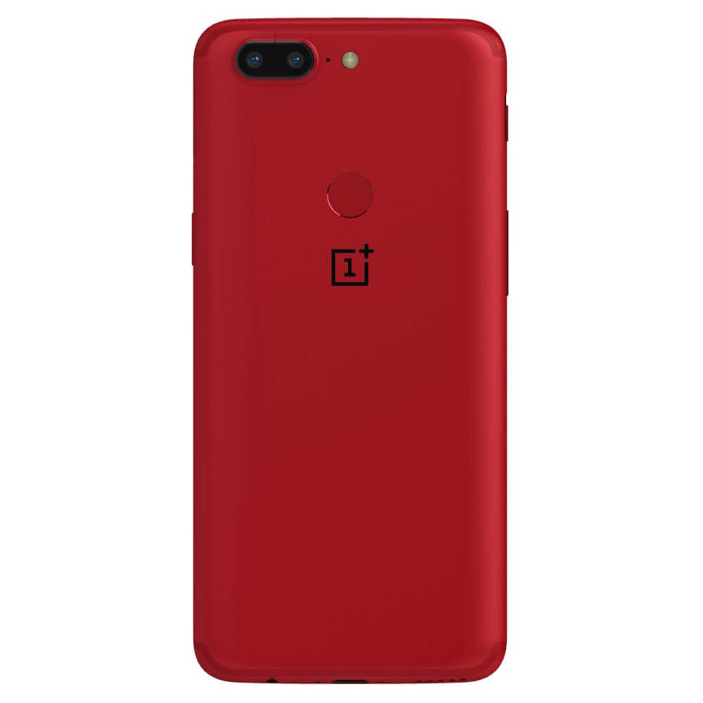 Refurbished OnePlus 5T Lava Red Back