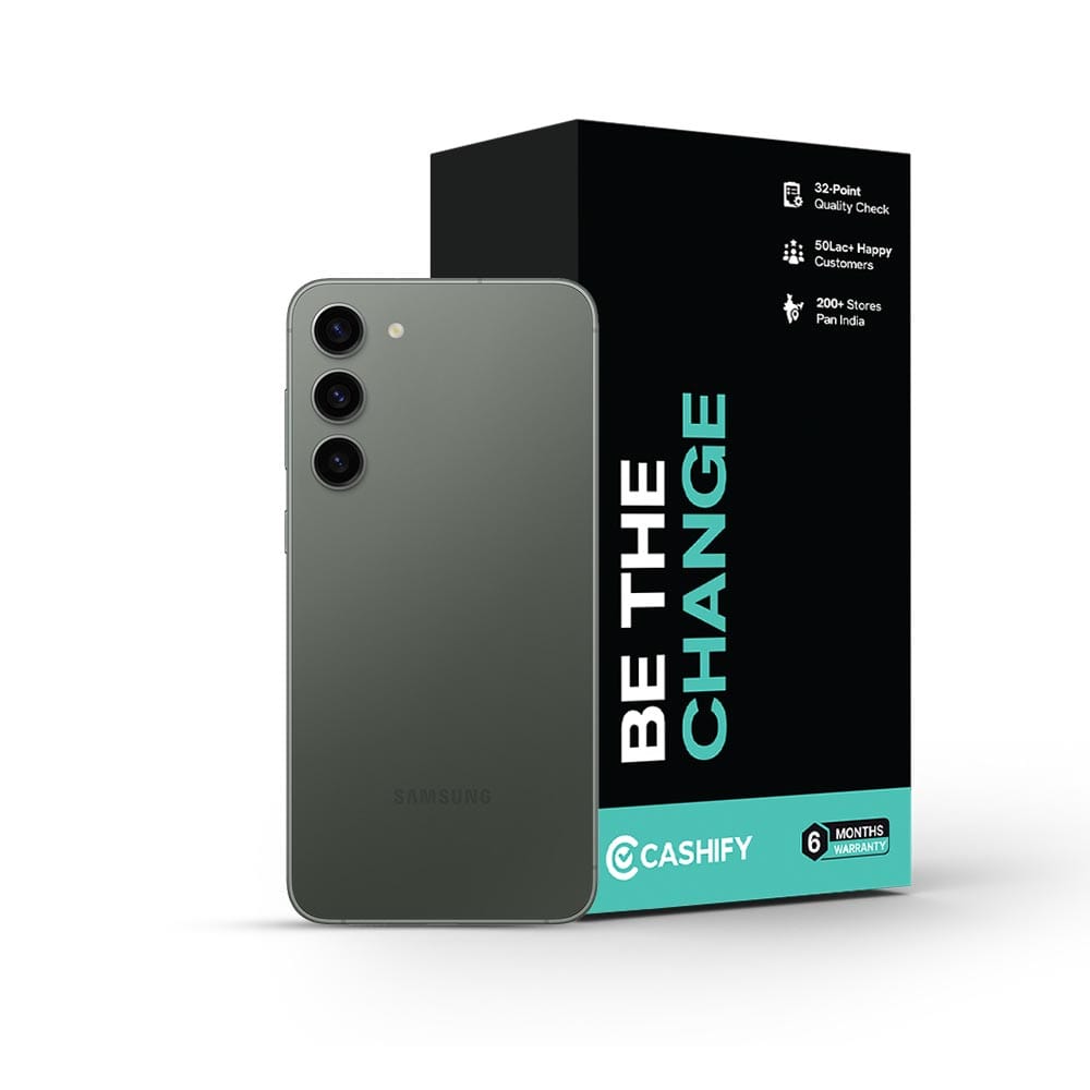 Samsung Galaxy S23 Plus 5G - Refurbished_Green_Phone With Box_59370