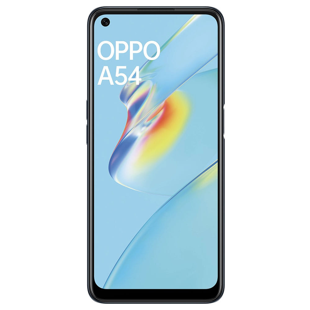 OPPO A54 - Refurbished_Crystal Black_Front_49408