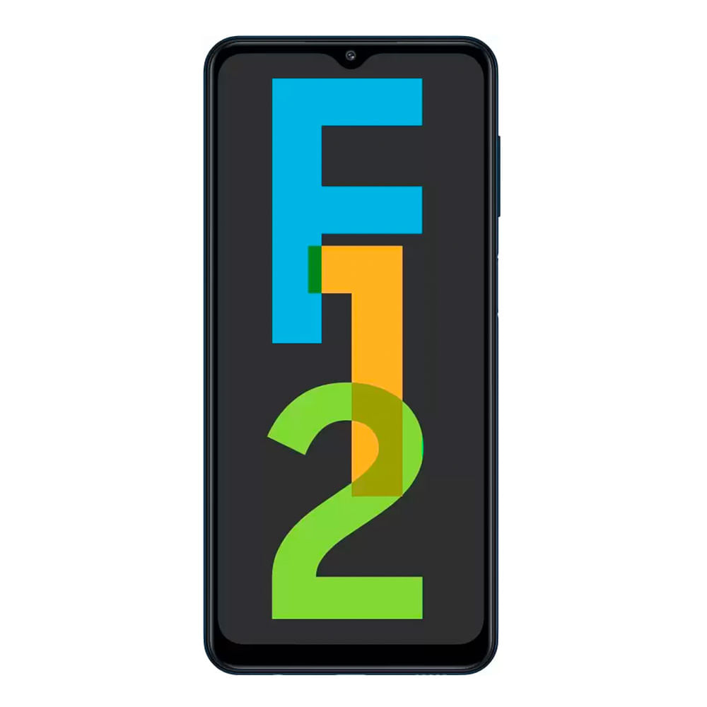 Refurbished Samsung Galaxy F12 Celestial Black Front