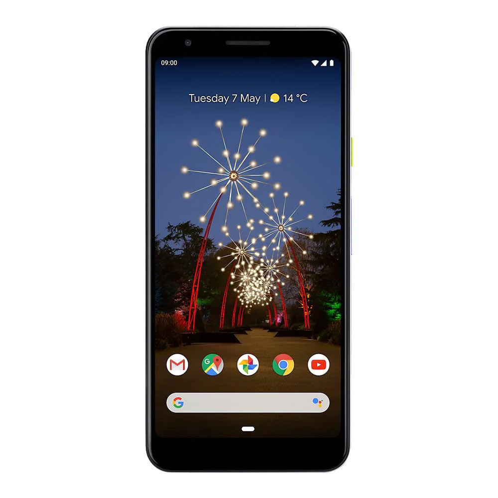Google Pixel 3A XL - Refurbished_Clearly White_Front_50653