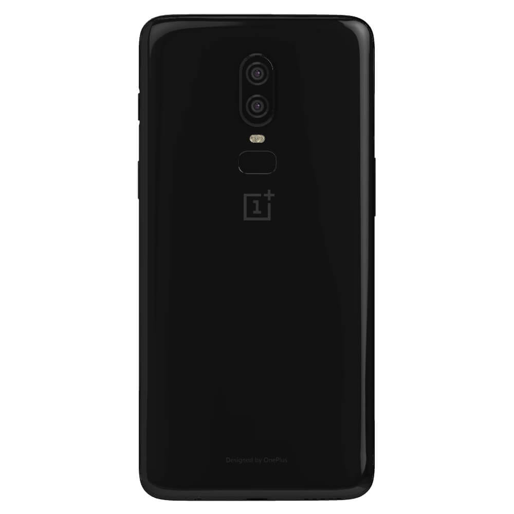 Refurbished OnePlus 6 Mirror Black back