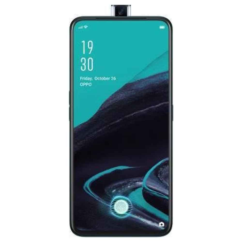 Refurbished OPPO Reno2 F Lake Green Front