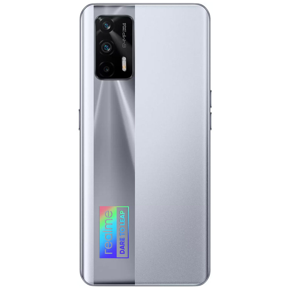 Realme X7 Max 5G - Refurbished_Mercury Silver_Back_46368
