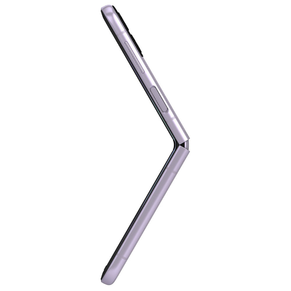 Samsung Galaxy Z Flip3 5G - Refurbished_Lavender_Left Side_47756