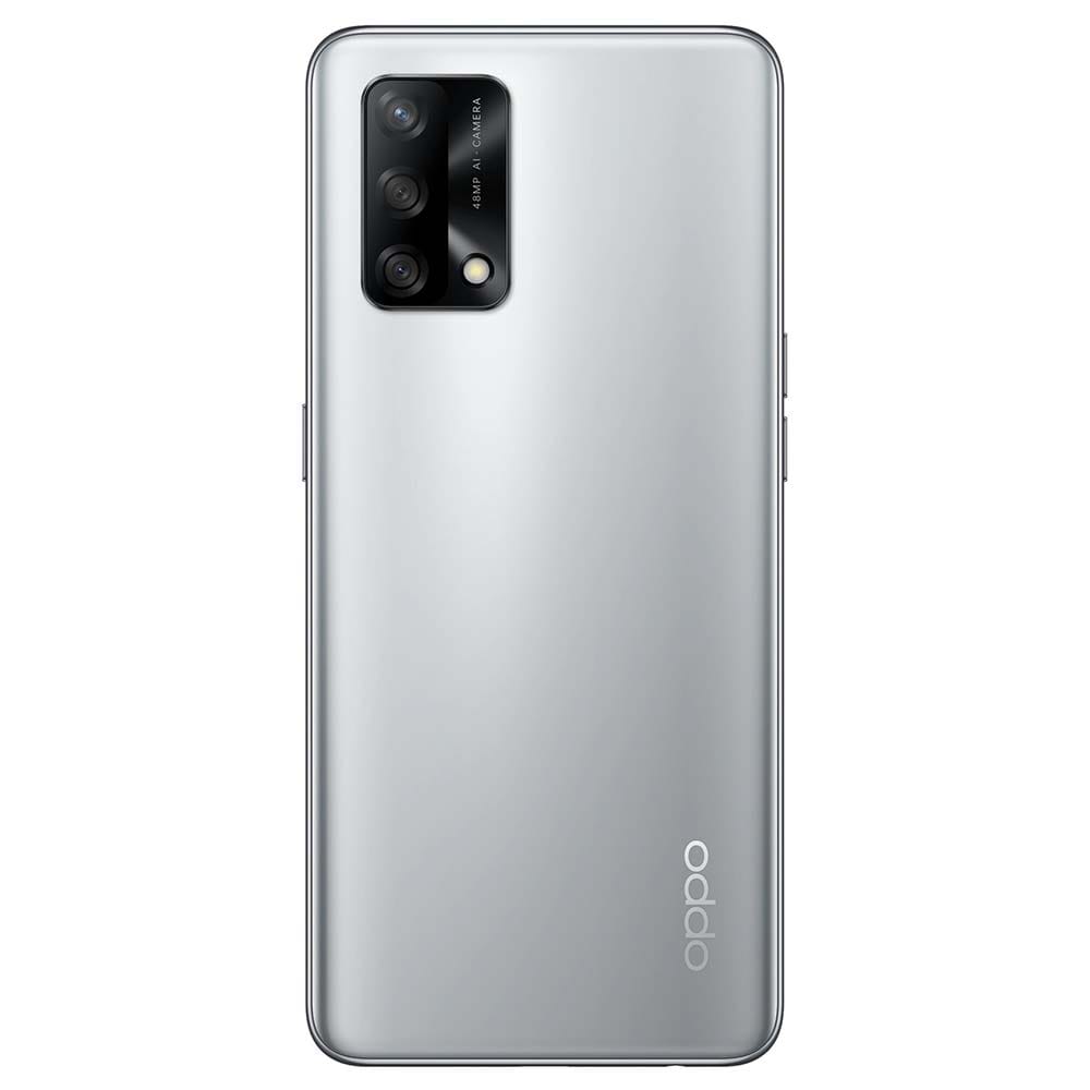 OPPO F19 - Refurbished_Space Silver_Back_49511