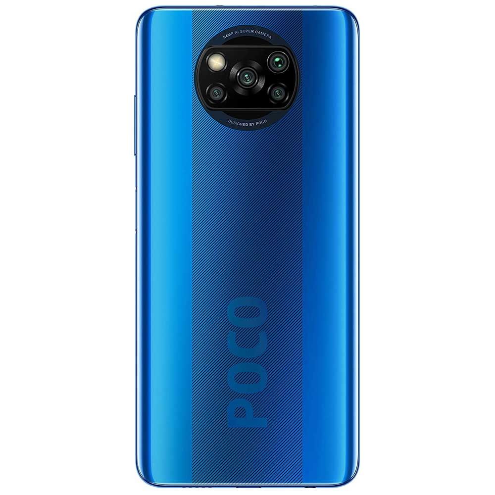 POCO X3 - Refurbished_Cobalt Blue_Back_59085