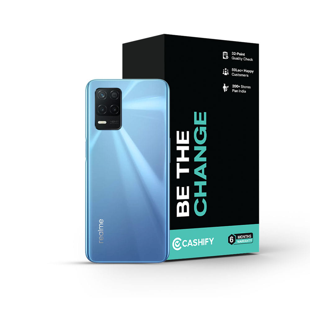 Realme 9 5G - Refurbished_Supersonic Blue_Phone With Box_49698