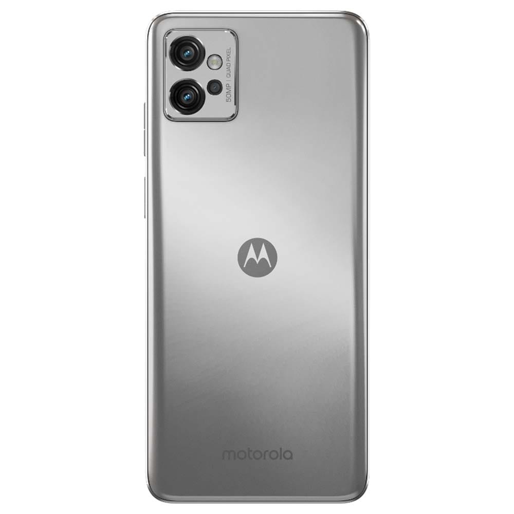 Motorola Moto G32 - Refurbished_Satin Silver_Back_46463