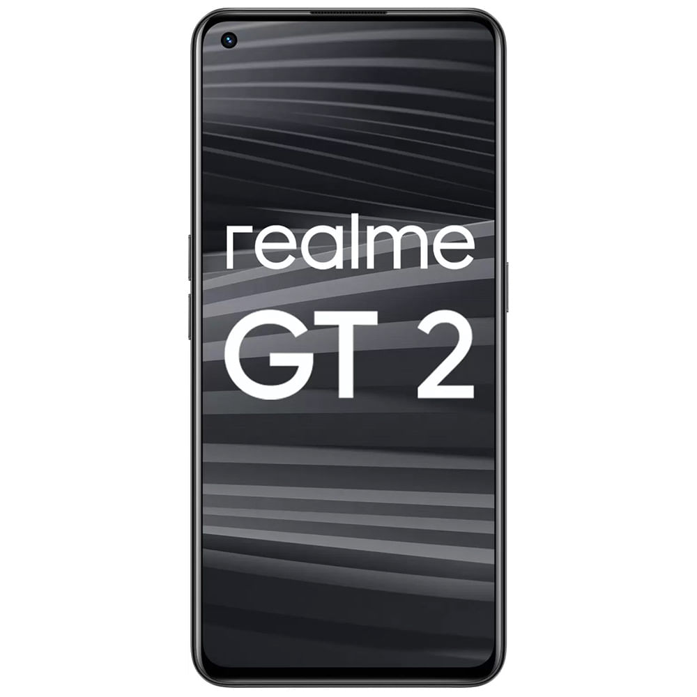 Realme GT 2 - Refurbished_Steel Black_Front_53625